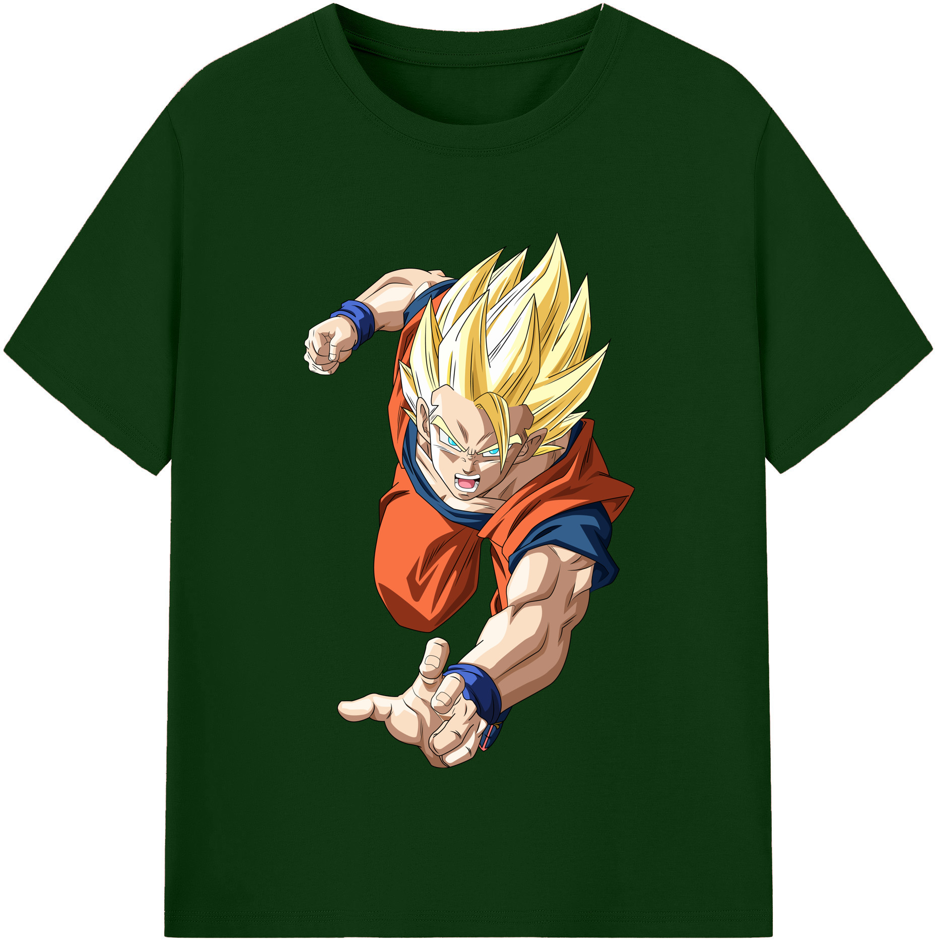 （画像用） ドラゴンボール 孫 悟飯（そんごはん）DRAGON BALL Son Gohan 綿100％半袖Tシャツ（フロントプリント）